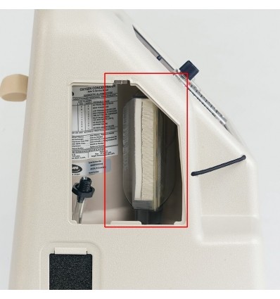 Filtre d'admission pour concentrateur Platinum 9