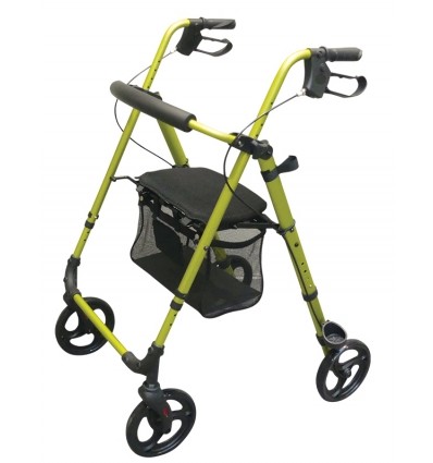 Déambulateur 4 roues léger et pliable Néo Fashion vert