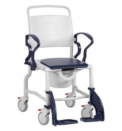 Chaise de douche garde-robe à roulettes Rotterdam