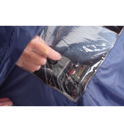 Cape de pluie pour fauteuil roulant électrique
