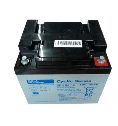 Batteries 12V 38Ah pour scooter électrique Ceres SE