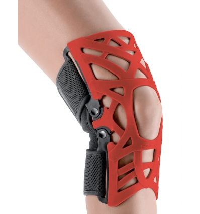 Attelle rotulienne Reaction Donjoy rouge