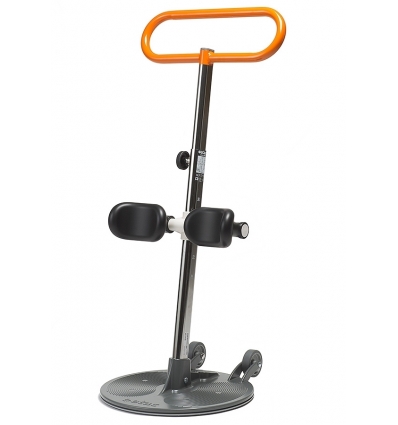Guidon de transfert pivotant Etac Turner Pro orange noir