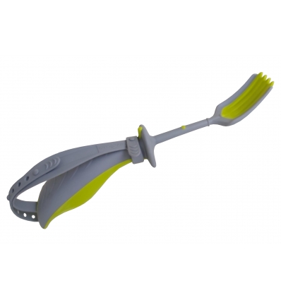 Fourchette ergonomique adulte Flex Ergo Saint Romain vert avec sangle