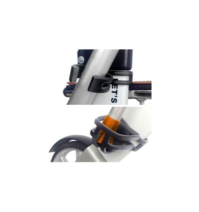 Porte canne pour rollator Let's go out