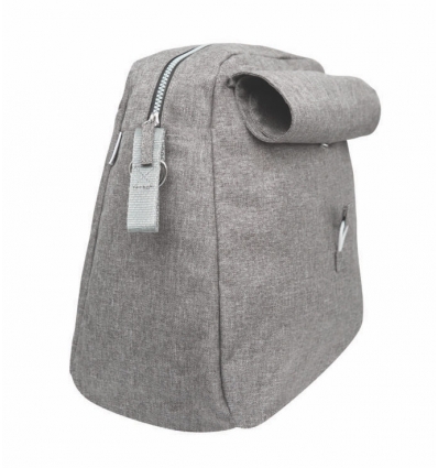 Sac Weekend Bag gris pour rollator Carbon Ultralight