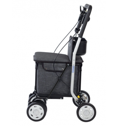 Rollator - Caddy de course Lett 800 gris