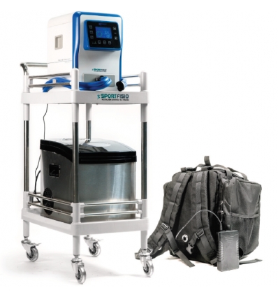 Appareil de cryothérapie Cold Therapy System + 3 attelles avec machine à glaçons + guéridon