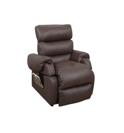 Fauteuil releveur Cocoon 2 moteurs - design 1ère génération chocolat