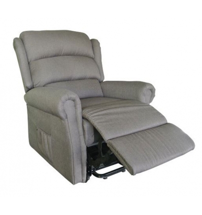 Fauteuil releveur 2 moteurs Renaissance tissu gris