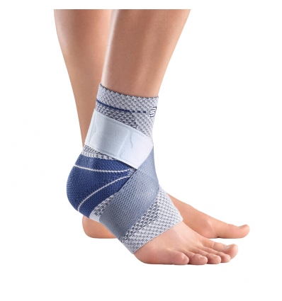 Chevillère active MalleoTrain S Bauerfeind titane bleu