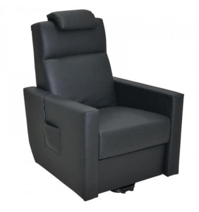 Fauteuil releveur 1 moteur Faro noir