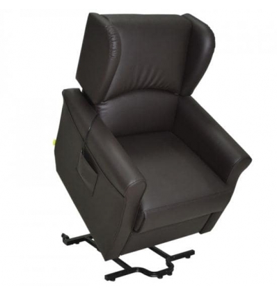 Fauteuil releveur 1 moteur Porto NG chocolat