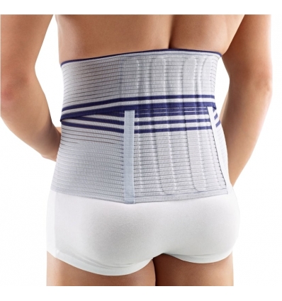 Ceinture lombaire LordoLoc Bauerfeind titane / bleu