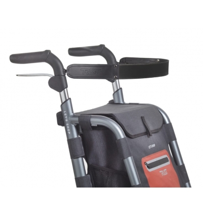 Dossier pour rollator 4 roues Let's Shop avec caddie