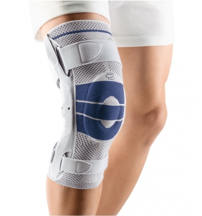 Genouillère active Genutrain S Pro Bauerfeind titane / bleu