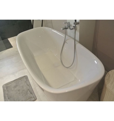 Tapis de bain blanc Antigua