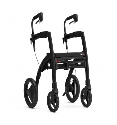 Rollator et fauteuil roulant Rollz Motion noir
