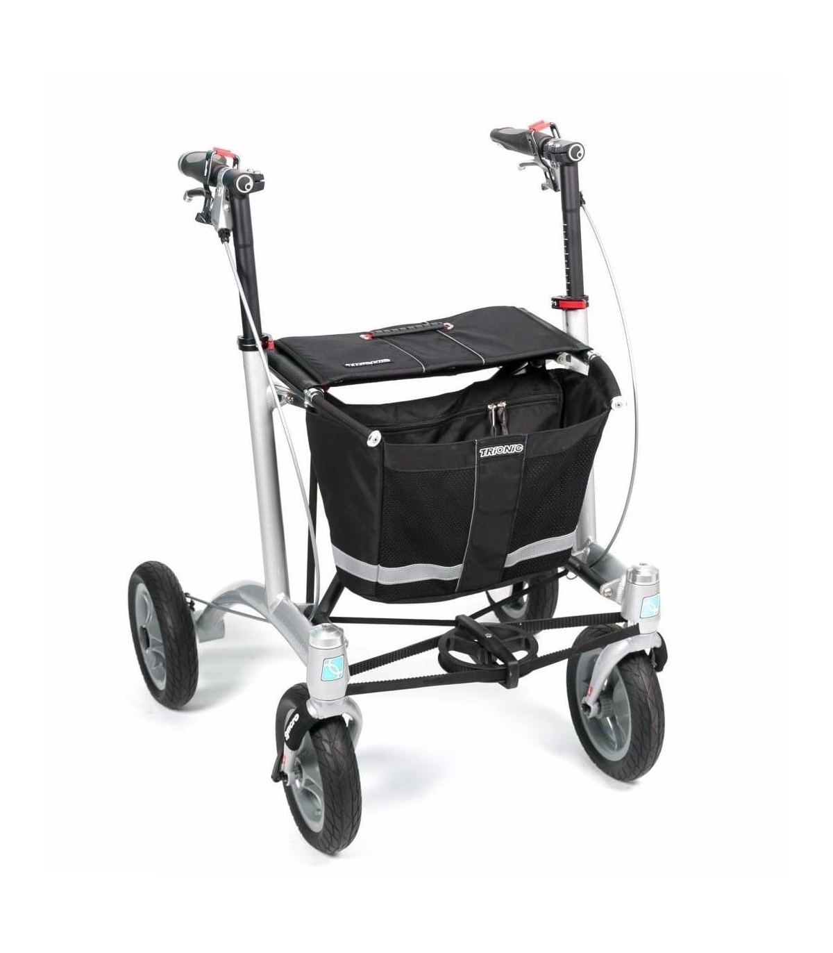 Déambulateur 4 roues tout-terrain Trionic Walker - Médicaldomicile