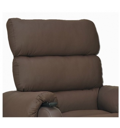 Couette dossier pour fauteuil releveur Cocoon G1 chocolat