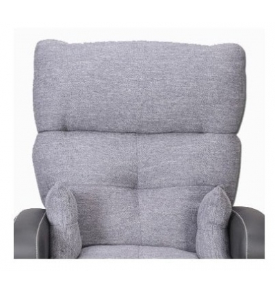 Couette dossier pour fauteuil releveur Cocoon G2 gris chiné