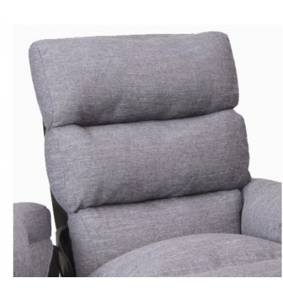 Couette dossier pour fauteuil releveur Cocoon G1 gris chiné