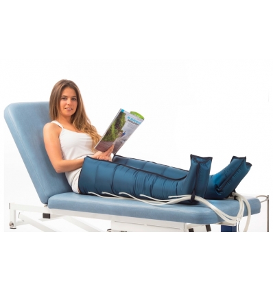 Botte 5 compartiments pour pressothérapie TP05 et TP05i Eureduc bleu