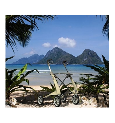 Rollator 4 roues léger Carbon Ultralight