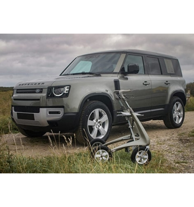 Rollator 4 roues léger Carbon Overland