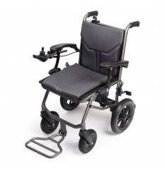 Fauteuil roulant électrique E-Foldi noir