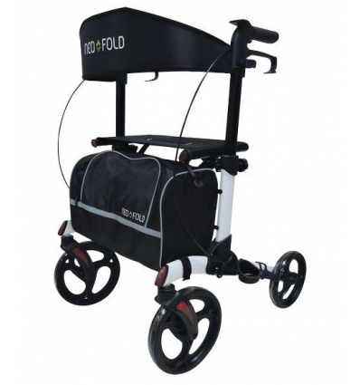Déambulateur 4 roues pliable Néo Fold Evolution blanc