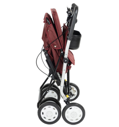 Déambulateur caddie Lett 900 pliable rouge