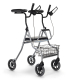 Déambulateur antébrachial 4 roues 276 gris