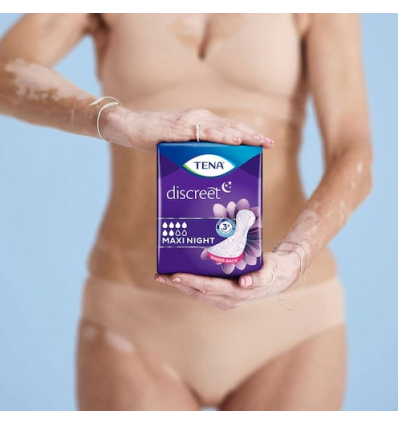 Serviette fuite urinaire Tena Discreet Maxi Night
