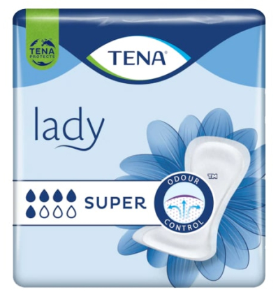 Serviette fuite urinaire Tena Lady Super