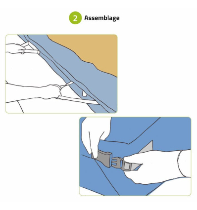 Douche au lit Bagnoletto