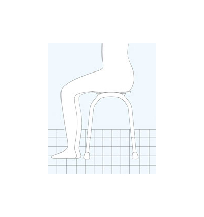Tabouret de douche Let's Shower