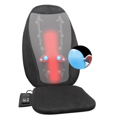 Siège massant et chauffant Shiatsu Massager avec gel