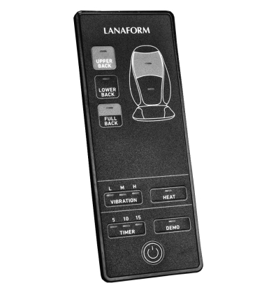 Télécommande du siège massant et chauffant Shiatsu Massager
