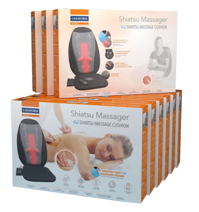 Siège massant et chauffant Shiatsu Massager