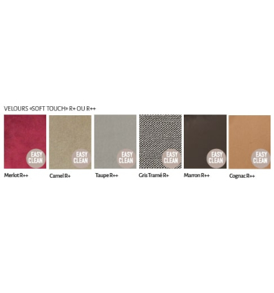 Coloris velours fauteuil releveur 2 moteurs Confort Premium
