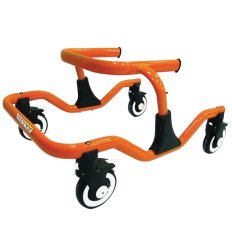 Rollator 4 roues enfant Pivot orange