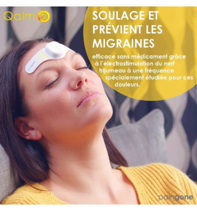 Appareil anti douleur Paingone QALM migraine