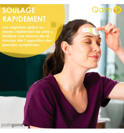 Appareil anti douleur Paingone QALM migraine