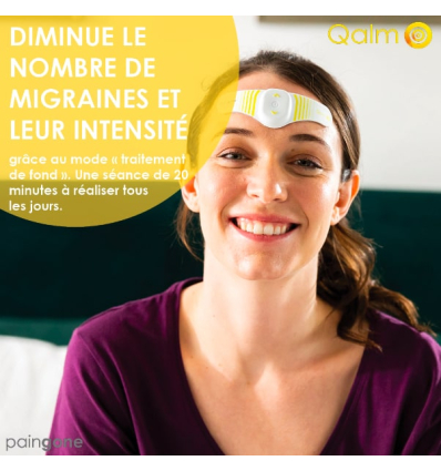 Appareil anti douleur Paingone QALM migraine