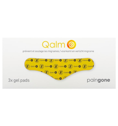 Gel Pads Paingone QALM migraines