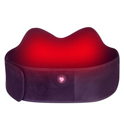 Ceinture lombaire chauffante Vulpés + batterie prune