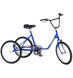 Tricycle enfant adulte handicapé Tonicross Basic Rupiani bleu