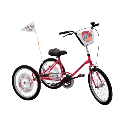 Tricycle enfant adulte handicapé Tonicross Basic Rupiani rouge