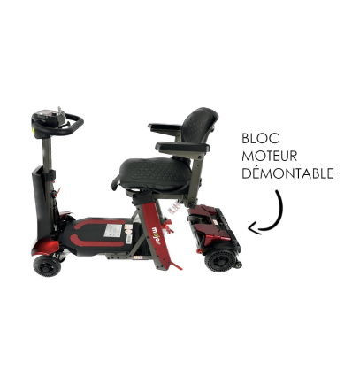 Scooter électrique 4 roues pliable Ergo MOJO Lit Ergo Concept